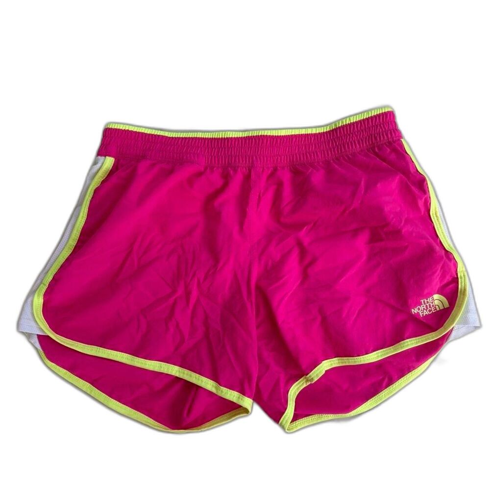 The North Face pink running shorts Small